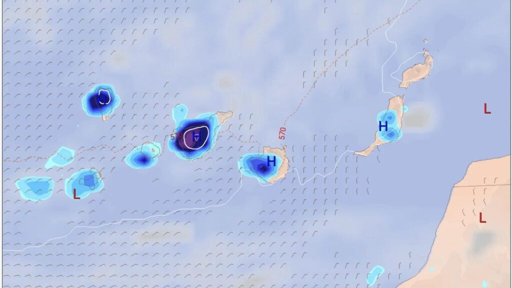 kanaren wetter oktober regen vorhersage