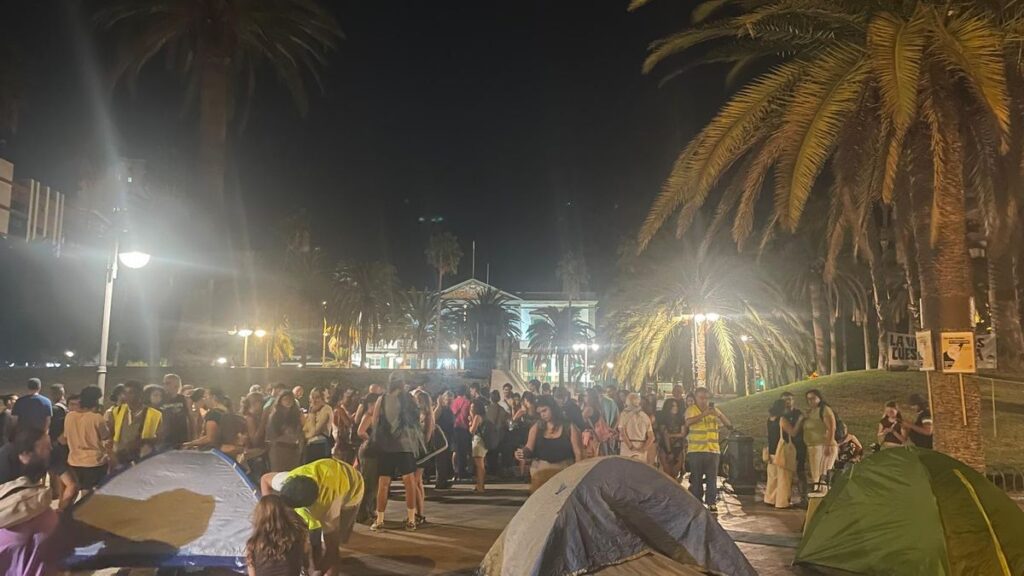 las palmas proteste wohnungsnot
