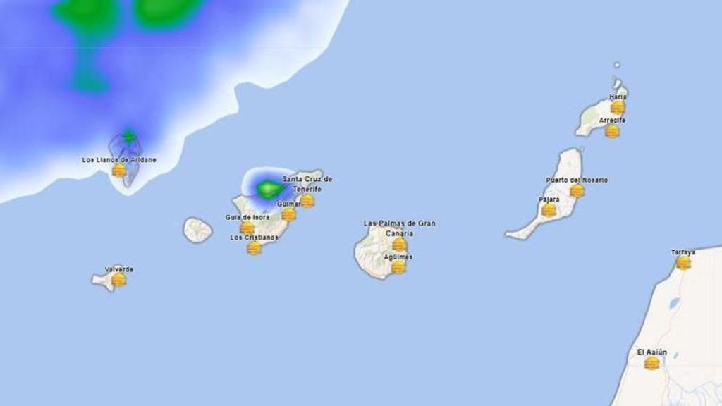 calima gewitter kanaren montag