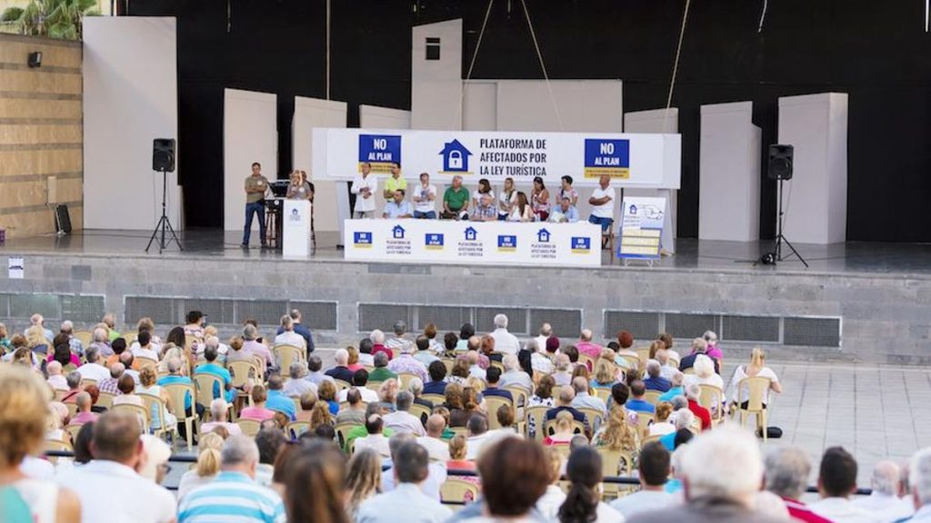 eigentuemer protest kanaren tourismusgesetz