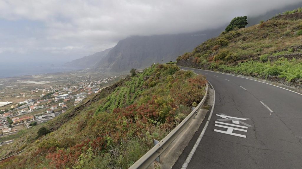 verletzter mann el hierro strasse